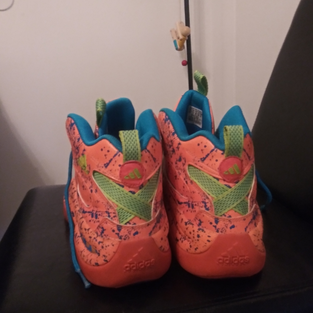 Adidas crazy 8 paint splatter